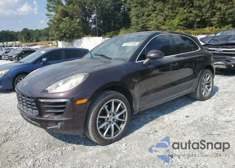 2015 Porsche Macan S из США, поврежденный, VIN WP1AB2A52FLB66255